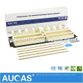 1U 19 &quot;200 Paar 110 Stimme Patch Panel / AMP Telefon RJ11 Stimme Verdrahtung Block / AUCAS Patch Panel Kabel Management